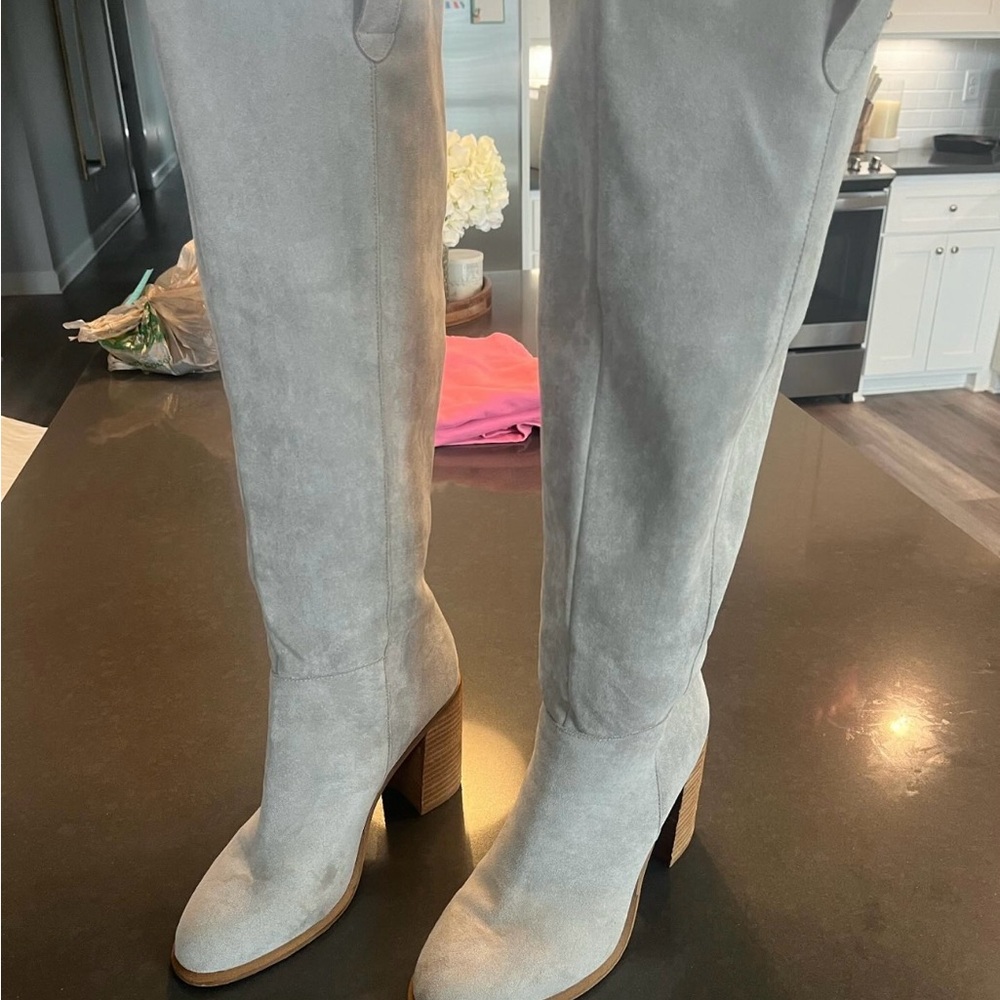 VICI suede knee high boots